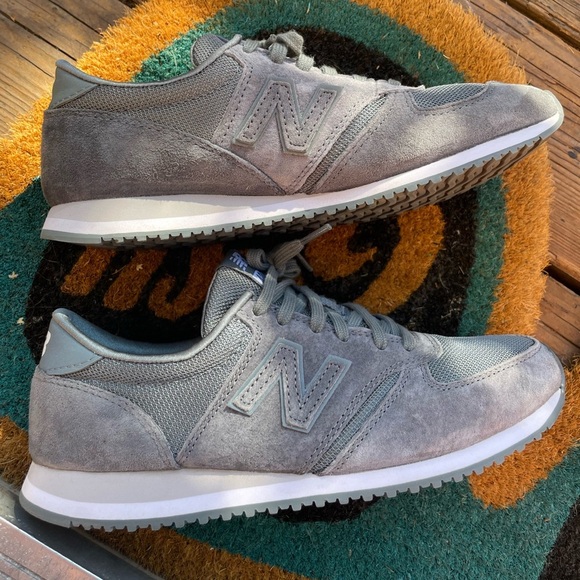 New Balance 420 olive/grey pre-owned - Picture 1 of 11